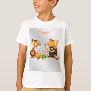 Personnaliser T-shirt avec animaux sauvages