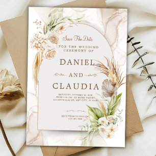 Personnaliser une invitation de mariage minimalist