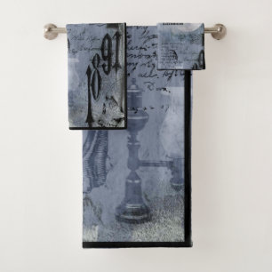 Personnaliser vintage du crâne et du corbeau d'Hal