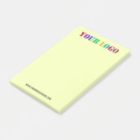 Personnaliser votre logo Texte Post-it® Notes Choi