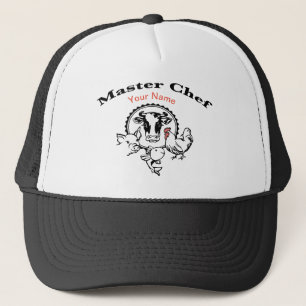 Personnaliser votre nom casquette de chef principa