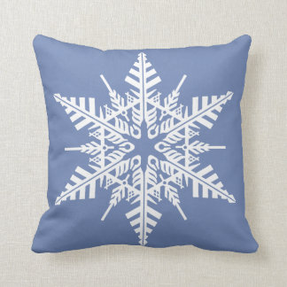 Personnalisez ce coussin de flocon de neige