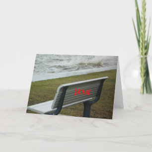 Personnalisez Cette Carte Banc