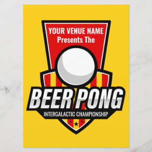 Personnalisez cette carte de règles de logo Beer P