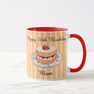 Personnalisez cette Mug de café d'anniversaire