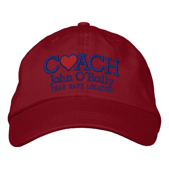 Personnalisez Coach Love Casquette Votre Nom Votre (Devant)
