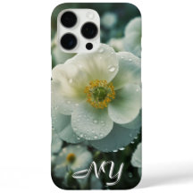 Personnalisez Floral Monogram Coque pour iPhone 16
