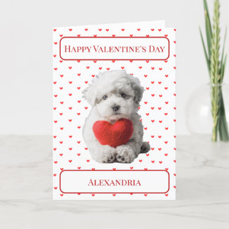 Personnalisez la carte Valentine pour marionnettes