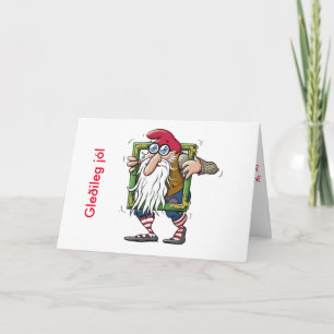Personnalisez votre carte de Noël islandaise
