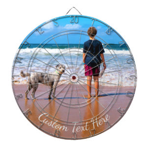 Personnalisez votre Cible de flechettes photo avec