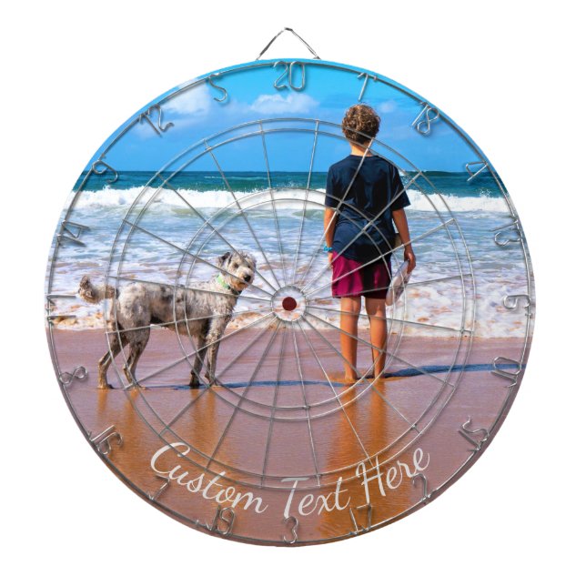 Personnalisez votre Cible de flechettes photo avec (Devant)