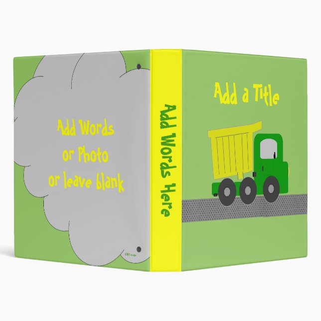 Personnalisez votre classeur de camion (Arrière-plan)