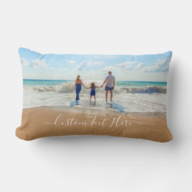 Personnalisez votre Coussin Photo Lumbar avec du t (Recto)