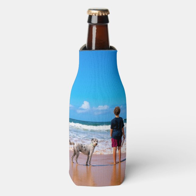 Personnalisez votre Glacière photo avec texte (Bottle Devant)
