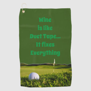 Personnalisez votre jeu de golf avec des serviette