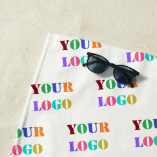 Personnalisez votre logo Photo Plage Serviette pro