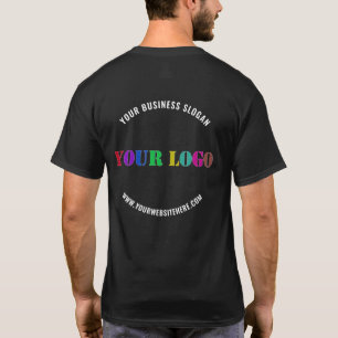 Personnalisez votre nom de logo Site Web T-Shirt p