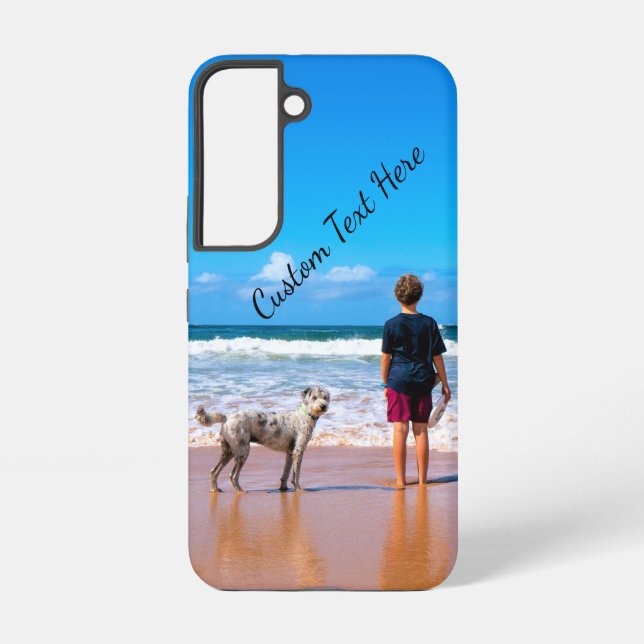 Personnalisez votre photo Samsung Galaxy Coque ave (Verso)