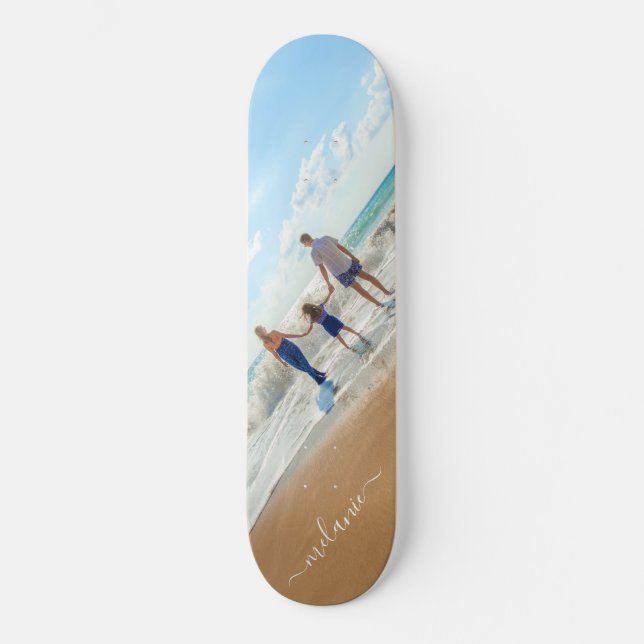 Personnalisez votre photo Skateboard Cadeau avec n (Recto)