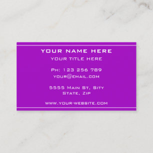 Personnalisez votre propre Carte de visite de conc