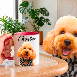 Personnalisez Votre Propre Mug Chien Avec Photo Et