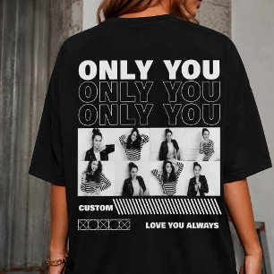 personnalisez votre propre T-shirt avec photo et n
