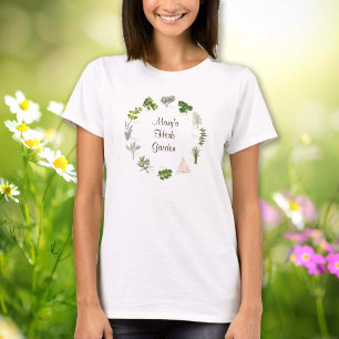 Personnalisez votre t-shirt de jardin d'herbes