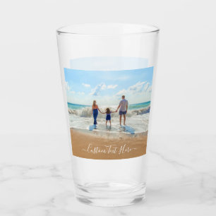 Personnalisez votre verre photo avec le nom du tex