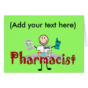 Personne de bâton de pharmacien--Cadeaux
