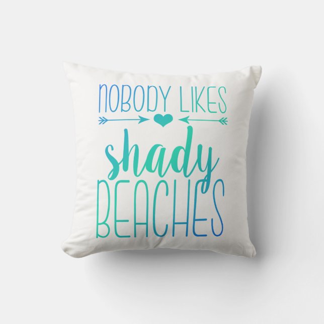 Personne n'aime le coussin louche de turquoise des (Recto)