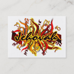 Personne n'aiment le carte de visite de Jéhovah