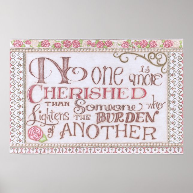 Personne n'est plus cher Poster (Devant)