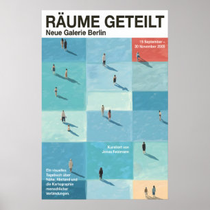 Personnes dans les espaces de grille Affiche - All