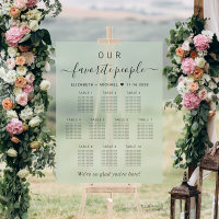 Personnes favorites 10 Mariage de la taille de tab