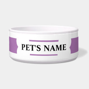 Persoonalized Dog Bone Pet Bowl