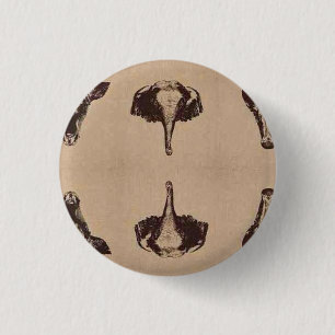 Perspective 1 Inch Round Button