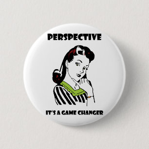 Perspective 2 Inch Round Button