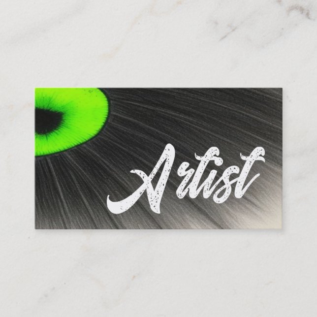 Perspective Artist Business Card (Front)