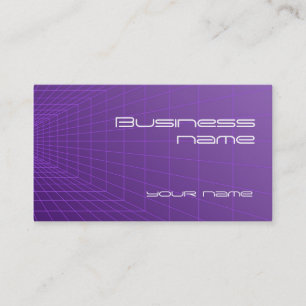 Perspective Grid Business Card