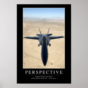 Perspective: Inspirational Quote 1 Poster