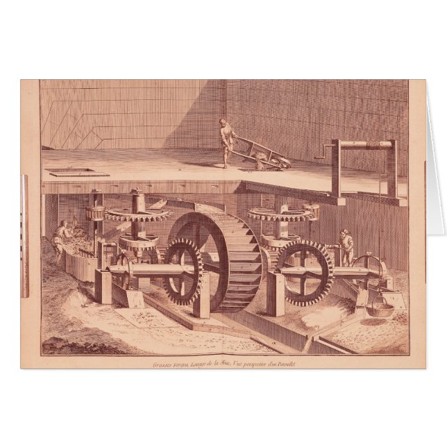 Perspective view of a 'Patouillet' (Front Horizontal)