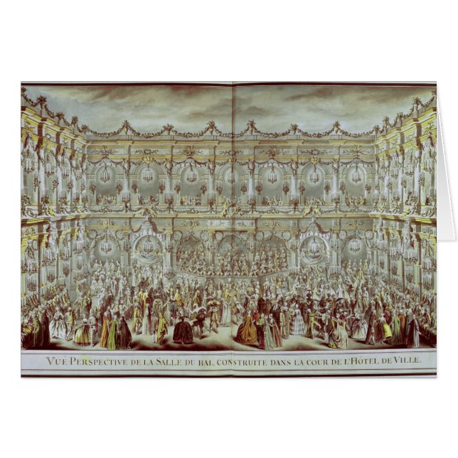 Perspective view of the ballroom constructed (Front Horizontal)