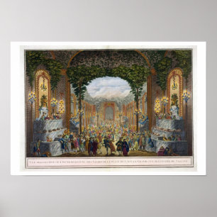 Perspective View of the Interior of one of the roo Poster