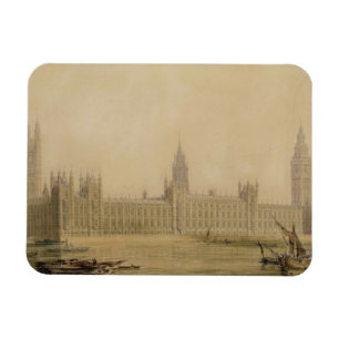 Perspective View of the new Houses of Parliament, Magnet