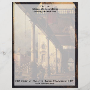 Perspective with a Portico Letterhead