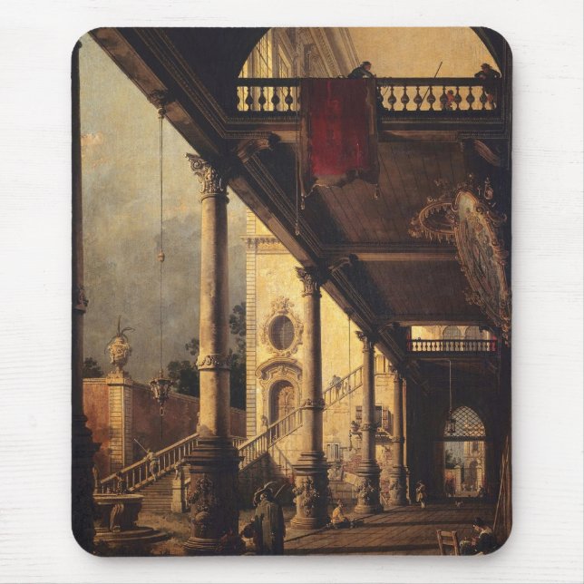 Perspective with a Portico Mouse Pad (Front)