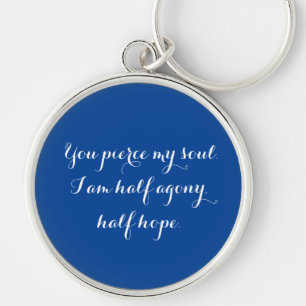 Persuasion's romantic letter  keychain