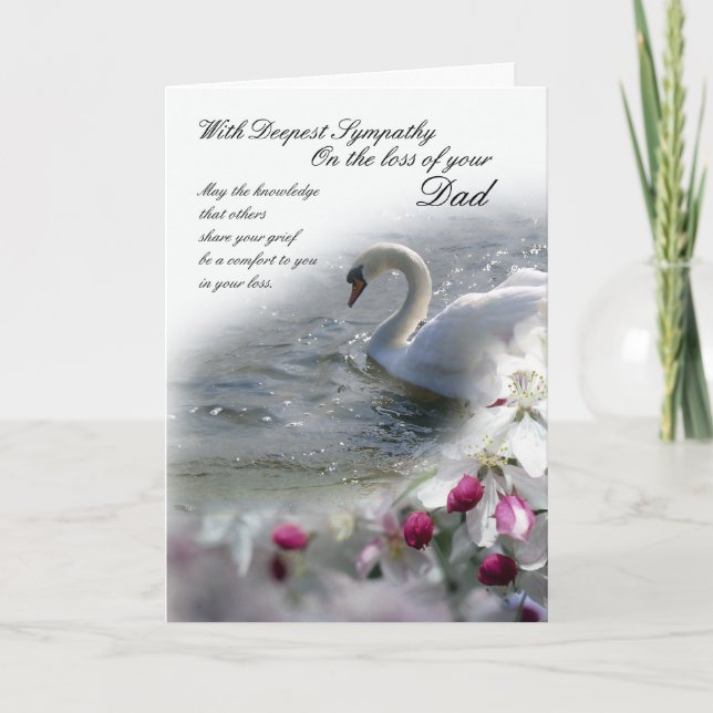 Perte de carte de sympathie papa (Devant)