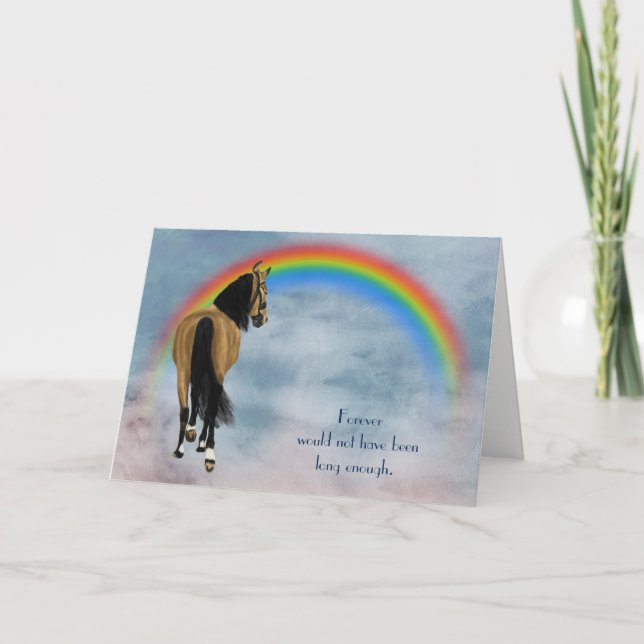 Perte de la carte de sympathie du cheval en peau d (Devant)