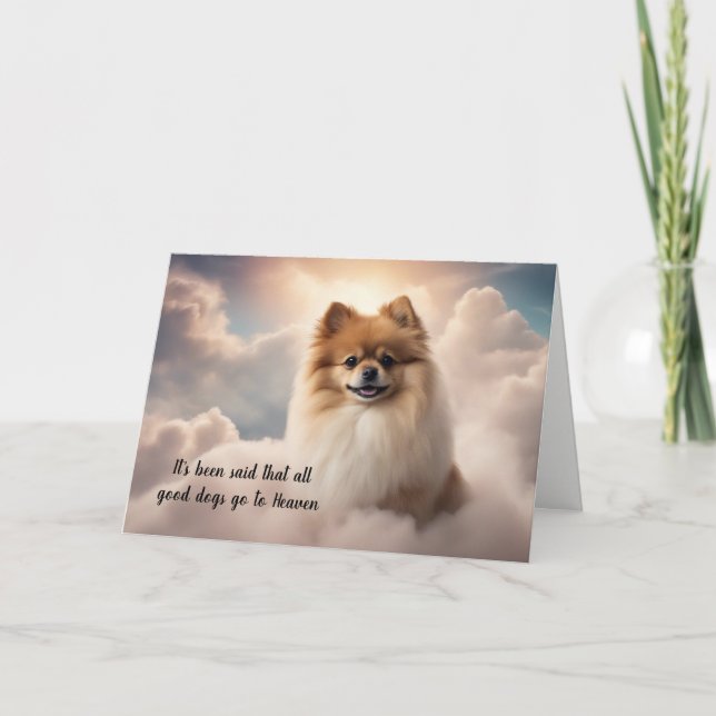 Perte de la carte de sympathie du Ciel de Chien de (Devant)